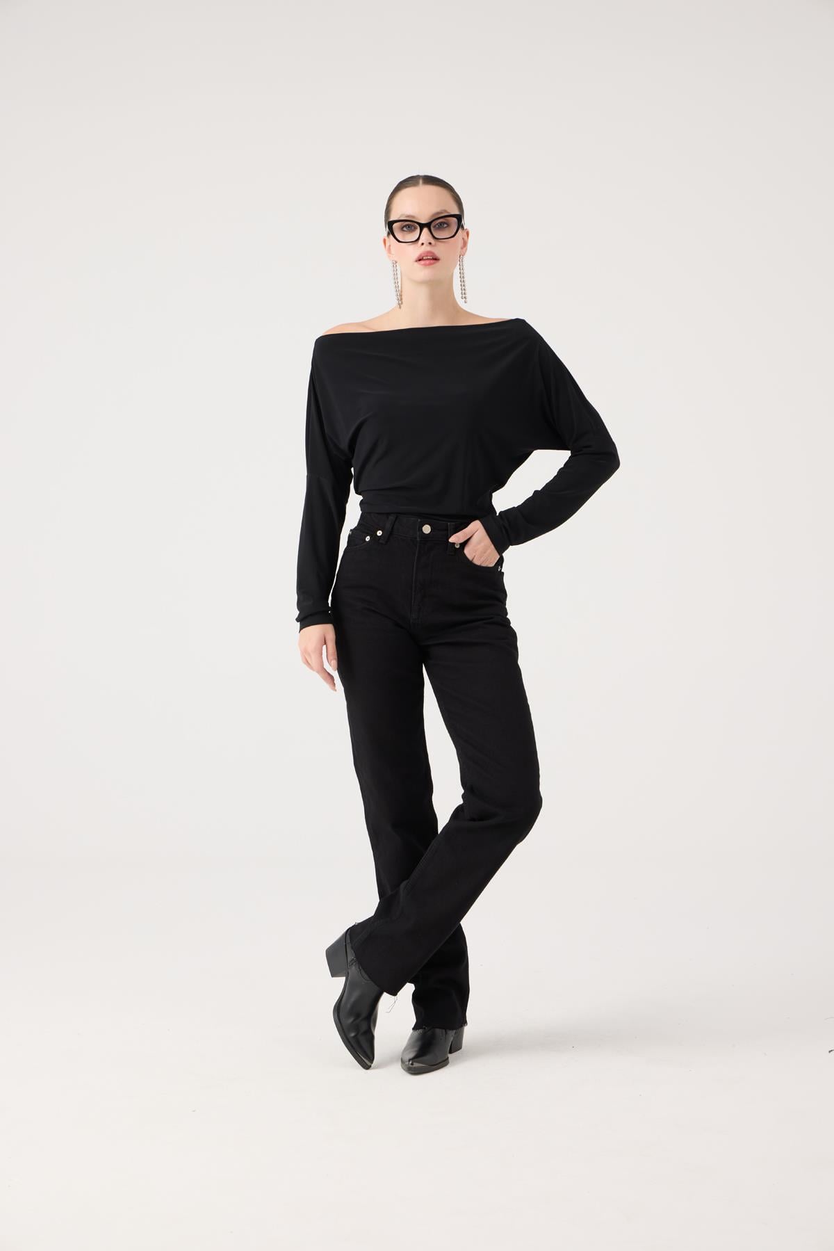 Sagrado Jean Trousers Black