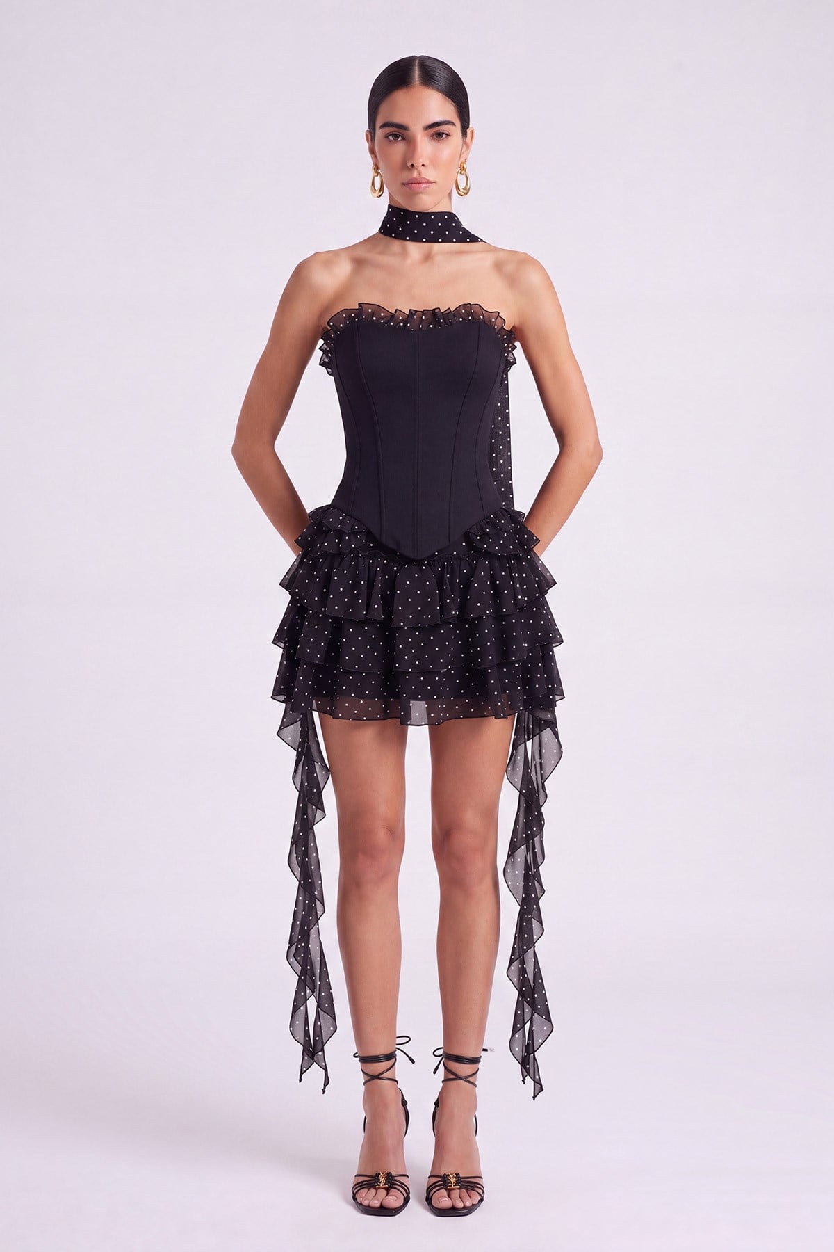 Una Short Skirt Black