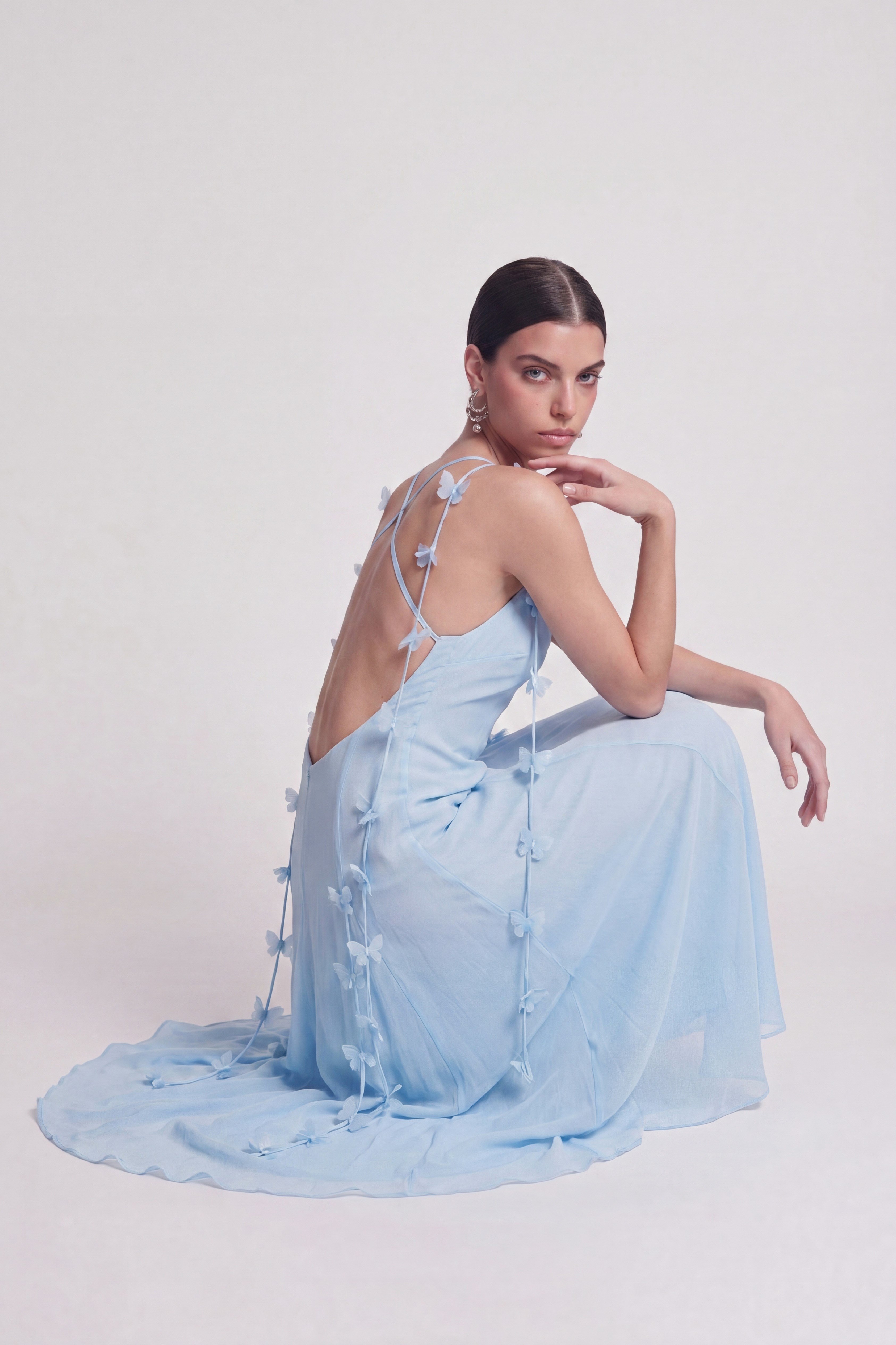 Freya Dress Blue