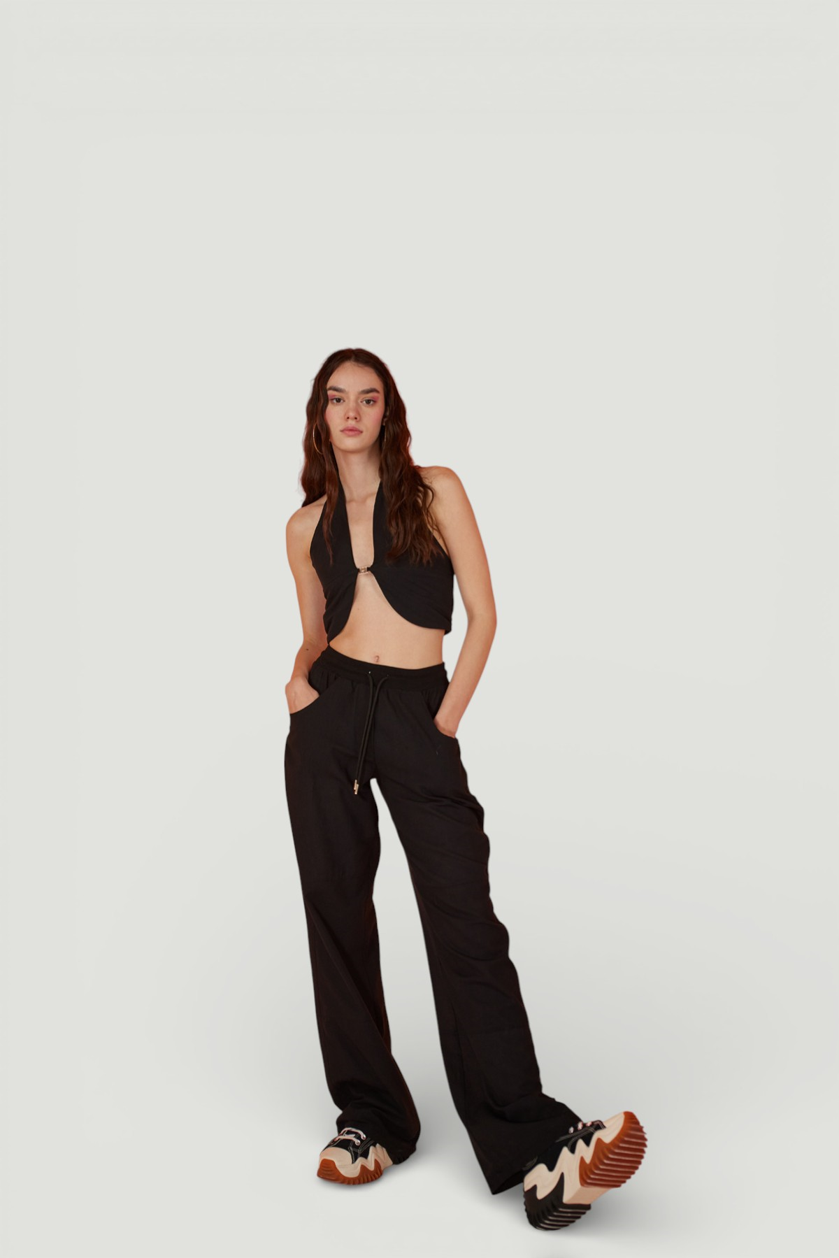 Rise Trousers Black