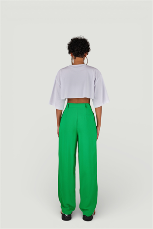 Palasia Trousers Light Green
