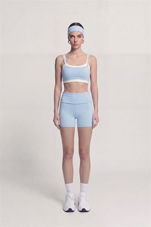 Kacie Şort Mavi