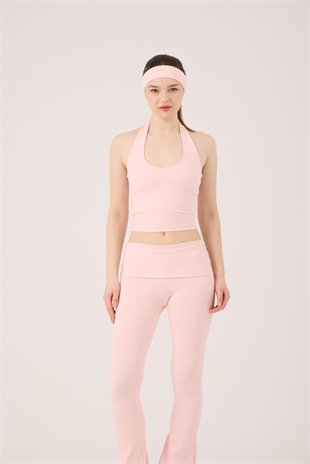 Boyundan Askılı Ellen Büstiyer Pembe