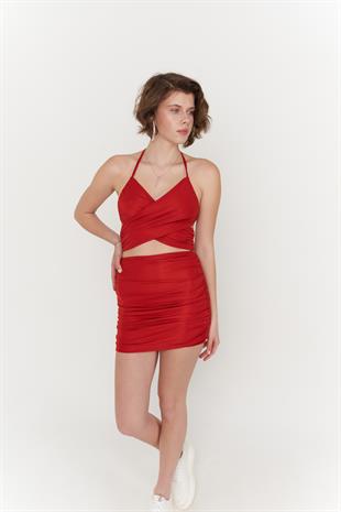 Jessa Bluz Kırmızı