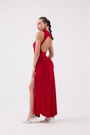 Emilia Dress Red