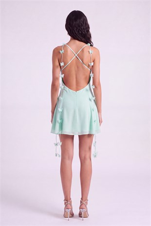 Melanie Dress Turquoise