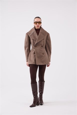 Desiree Coat Brown