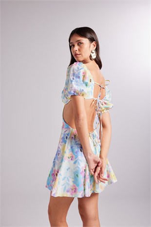 Liana Dress Blue