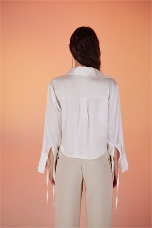 Silky Shirt White