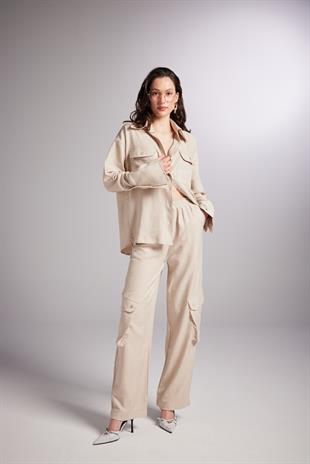 Julia Trousers Beige