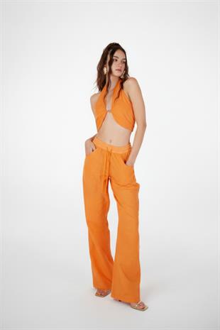 Rise Trousers Orange