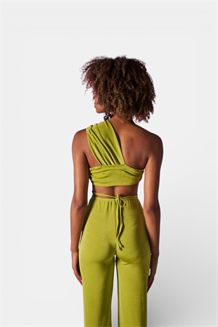 Beatrice Crop Green