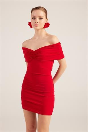 Muse Dress Red