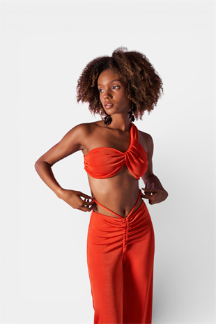 Beatrice Crop Orange
