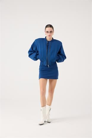 Parker Bomber Jacket Blue