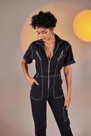 Noa Rompers Black