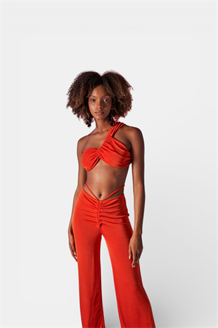 Beatrice Crop Orange