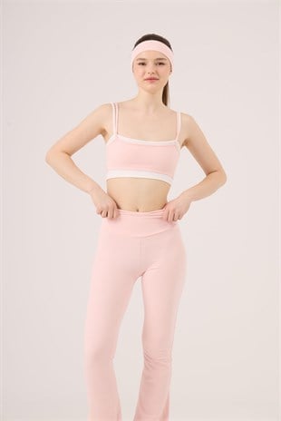 Çift Katlı Askılı Fabiola Büstiyer Pembe