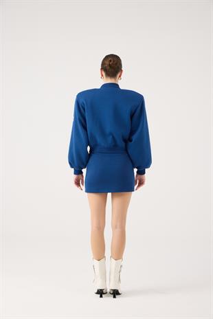 Parker Bomber Jacket Blue