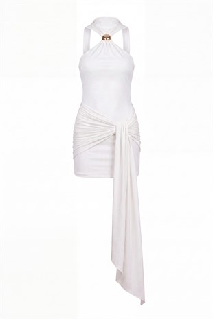 Lilian Dress White