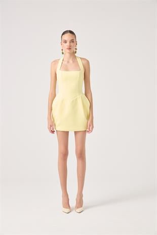 Yerry Dress Yellow