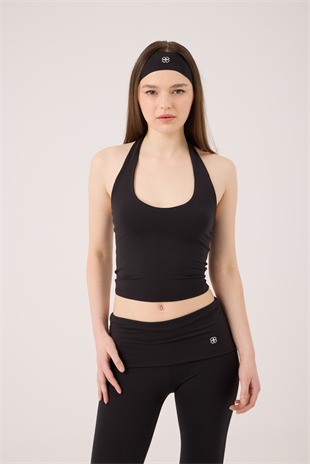 Boyundan Askılı Ellen Büstiyer Siyah