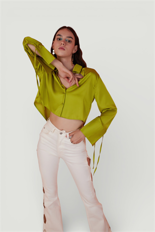Silky Shirt Green
