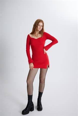Rolla Dress Red