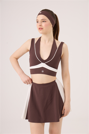 V Yaka Stella Büstiyer Kahve