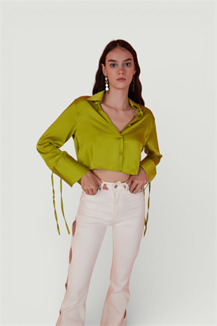 Silky Shirt Green
