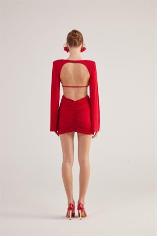 Hanna Dress Red