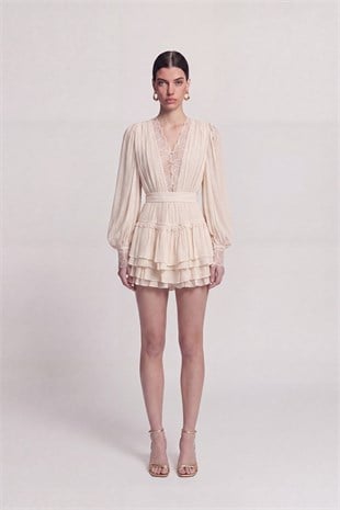 Olanna Dress Beige