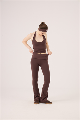 Boyundan Askılı Ellen Büstiyer Kahve