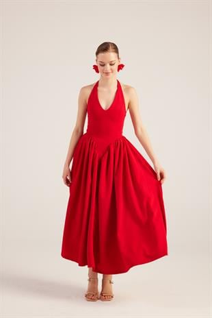 Ophelia Dress Red