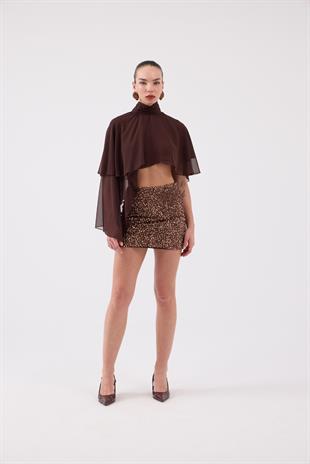 Bena Blouse Brown
