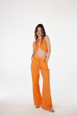 Rise Trousers Orange
