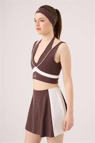 V Yaka Stella Büstiyer Kahve