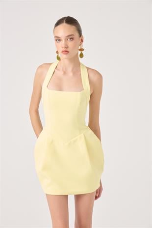 Yerry Dress Yellow