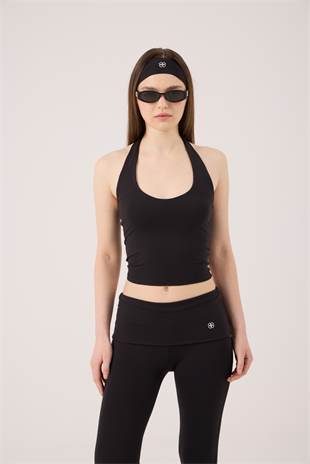 Boyundan Askılı Ellen Büstiyer Siyah