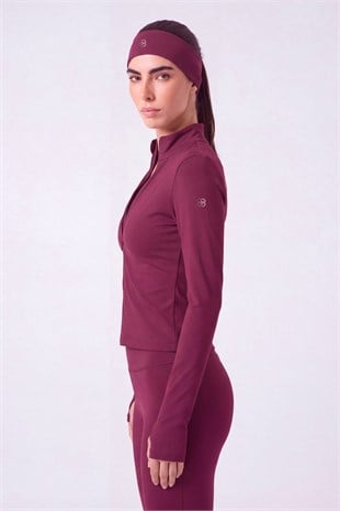 Fabiola Jacket Burgundy