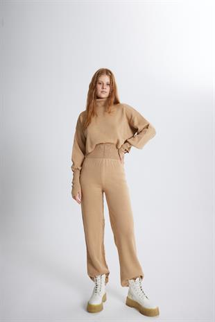 Alt Üst Triko Thinky Takım Camel