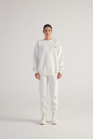 Fine Sweatpants Ecru