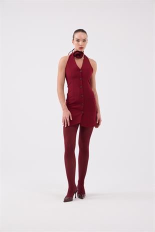 Becca Dress Burgundy
