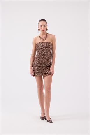 Genesis Dress Brown