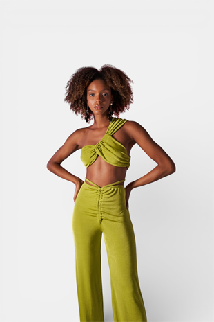 Beatrice Crop Green