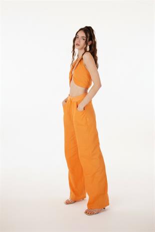 Rise Trousers Orange