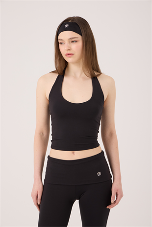 Boyundan Askılı Ellen Büstiyer Siyah