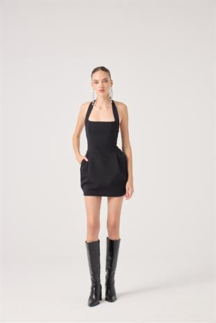 Yerry Dress Black