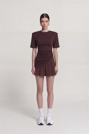 Demie T-Shirt Kahve