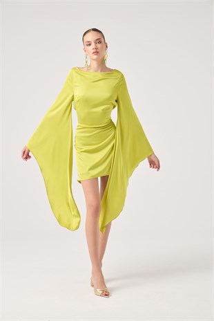 Halle Dress Green